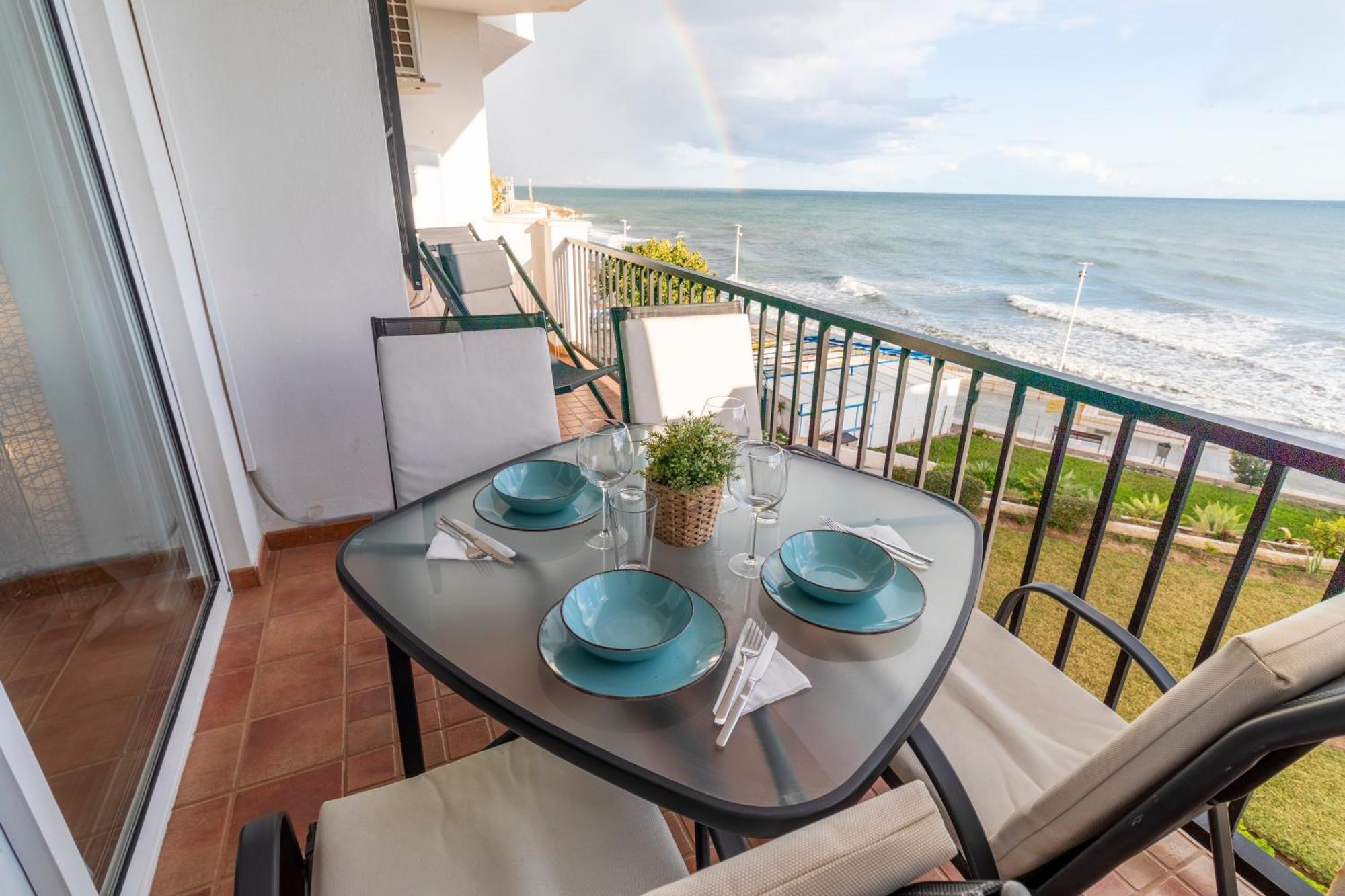 Rentitspain Apartamento Arce 13 Balcon Con Vista Al Mar Нерха Екстер'єр фото